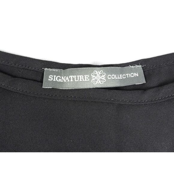 Signature Collection Women Roses Blouse Size L - Picture 5 of 10